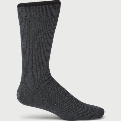 Rib Socks Rib Socks | Grey